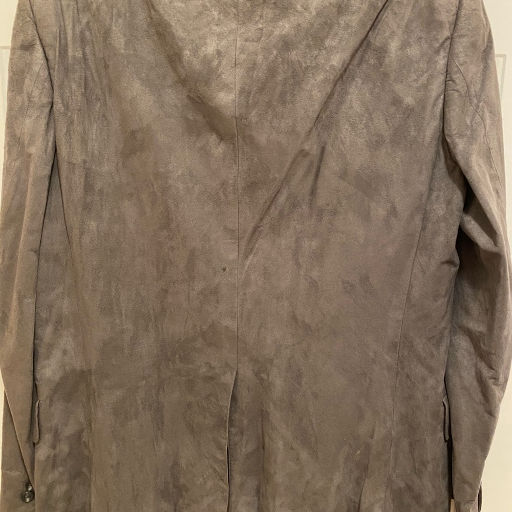 Vintage Christian Dior Gray Suede Men’s Blazer - Picture 6 of 7
